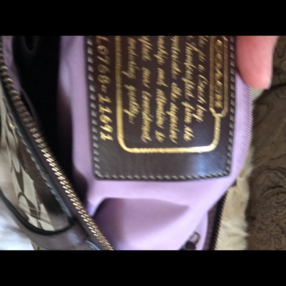 COACH satchel handbag - Picture 6 of 8